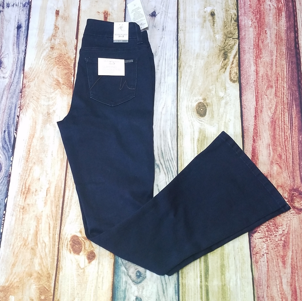 Melissa McCarthy Seven7 High Rise Micro Flare